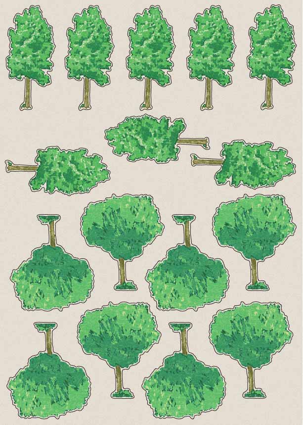 167 樹木（小）